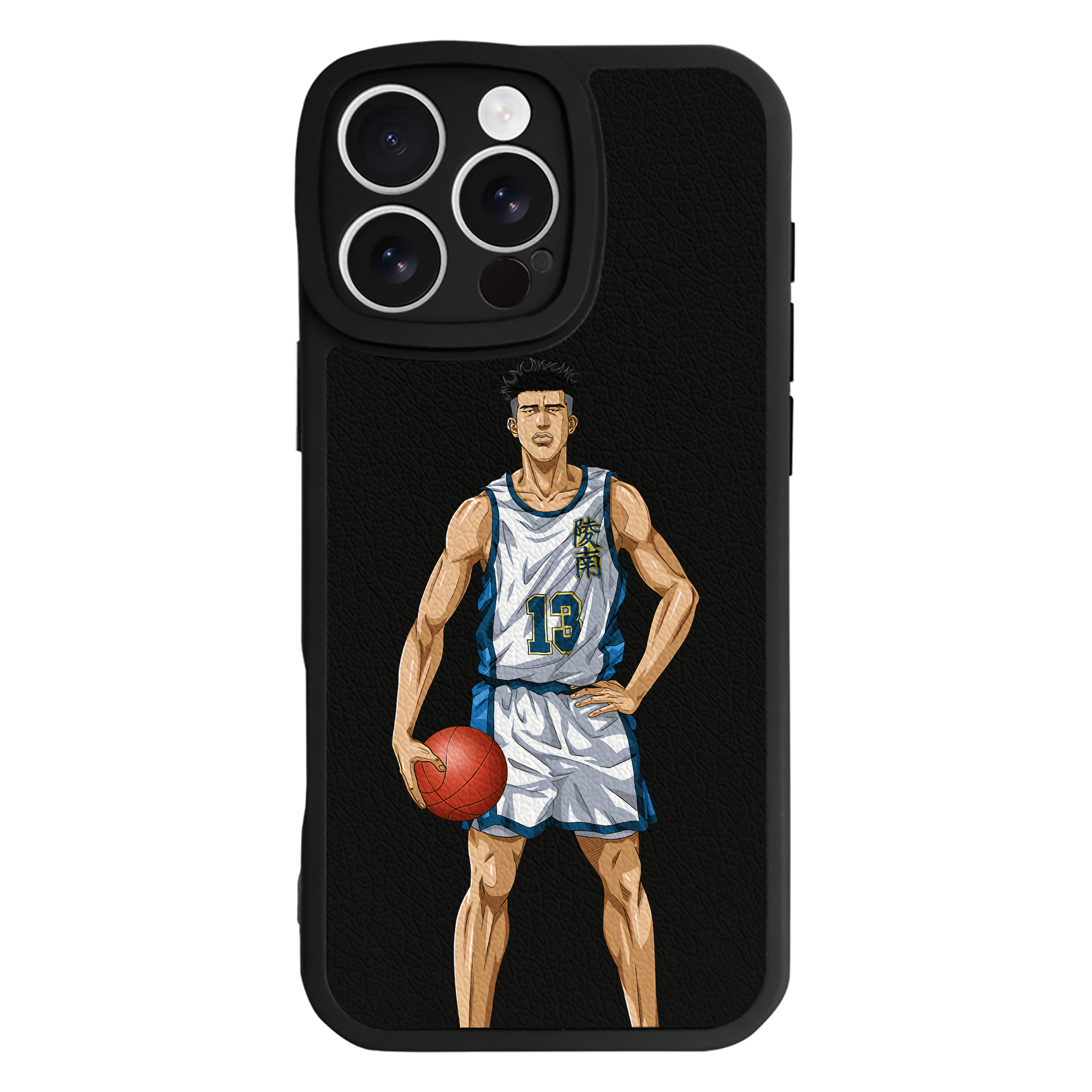 （画像用） SLAM DUNK／スラムダンク 【iPhone 16シリーズ対応】シリコンスマホケース（レザー調） 材質：シリコン